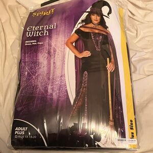 Spirit Enchanted Sorceress Costume in Purple and Black